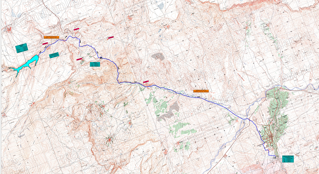 KAĞIZMAN İÇMESUYU TESİSLERİ PROJE YAPIMI